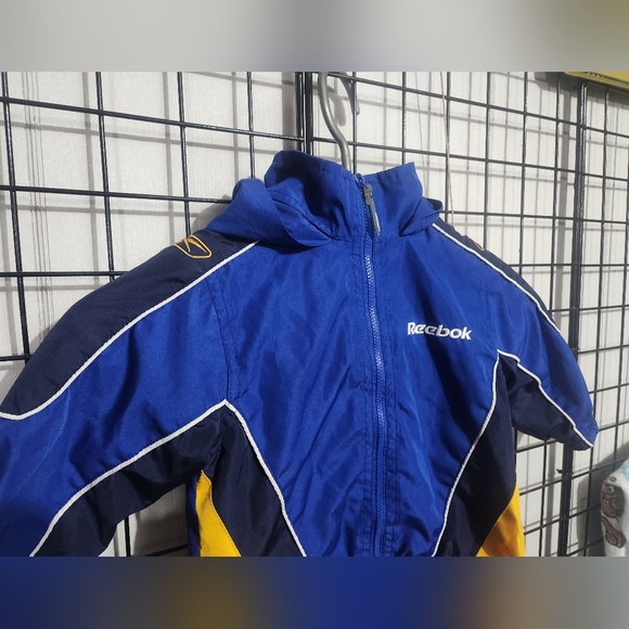Reebok Blue and Yellow Jacket - Picture 2 of 5
